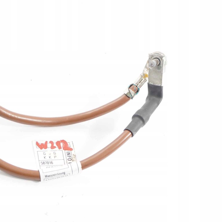 фото №12, Mercedes w212 клема мінусова мінус a2124407038