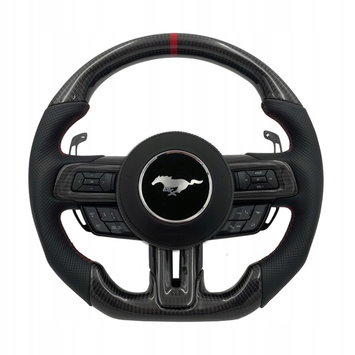 фото №7, Модификация руль ford mustang 2014+ тюнинг custom карбон