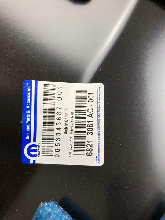 фото №12, Mopar - крило лівий переднє dodge charger 2015-23