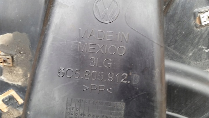 фото №11, Підкрилок перед передні праві vw beetle 5c 5c5 оригінал 5c5805912d