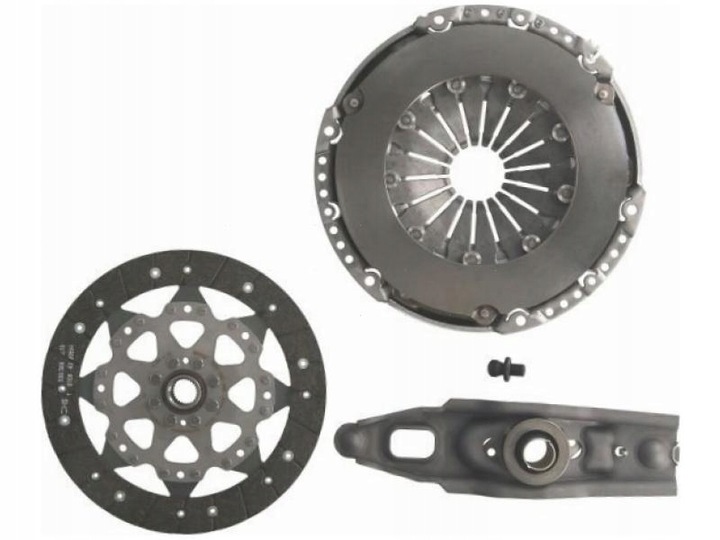 фото №2, Набор сцепления smart forfour 1.5 04-06 mitsubishi colt vi 1.5 04-12