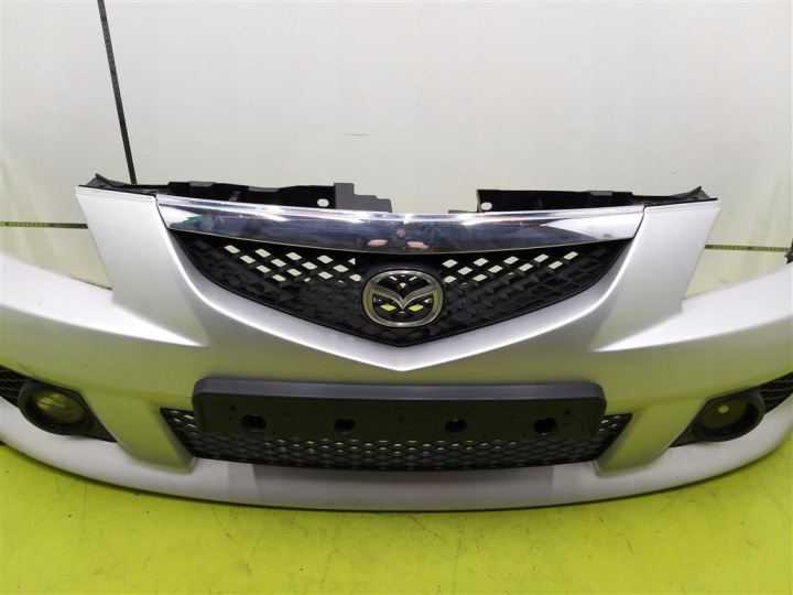 фото №7, Бампер перед передний mazda premacy i 2001-2005 рестайлинг серебряный