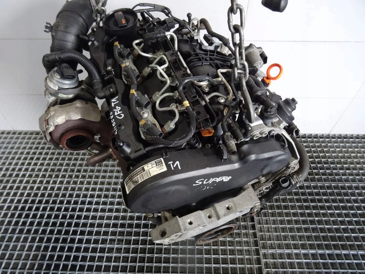 фото №9, Двигатель комплектный оборудование wryski turbo cfg skoda superb ii 2.0 tdi passat b7