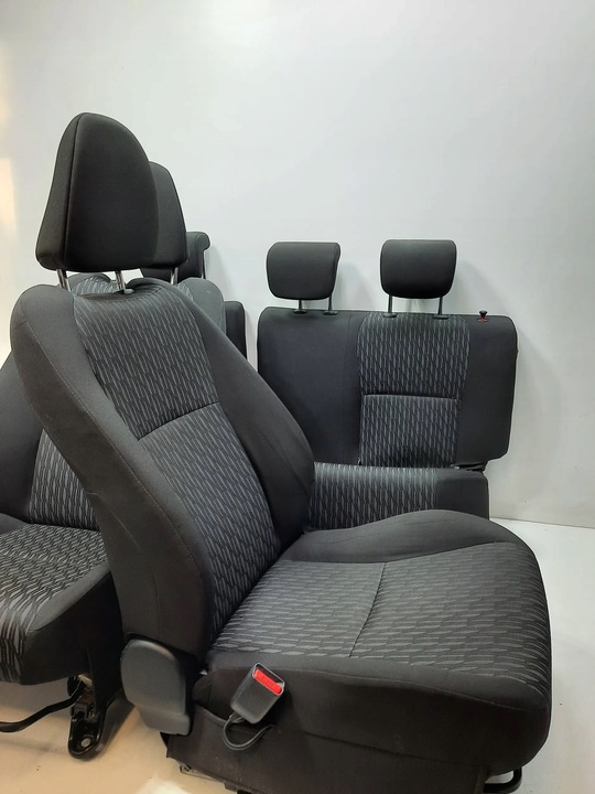фото №7, Toyota yaris iii 11-14 5d сиденье сиденья сиденья лавка обивка 1,0 b 1krb52
