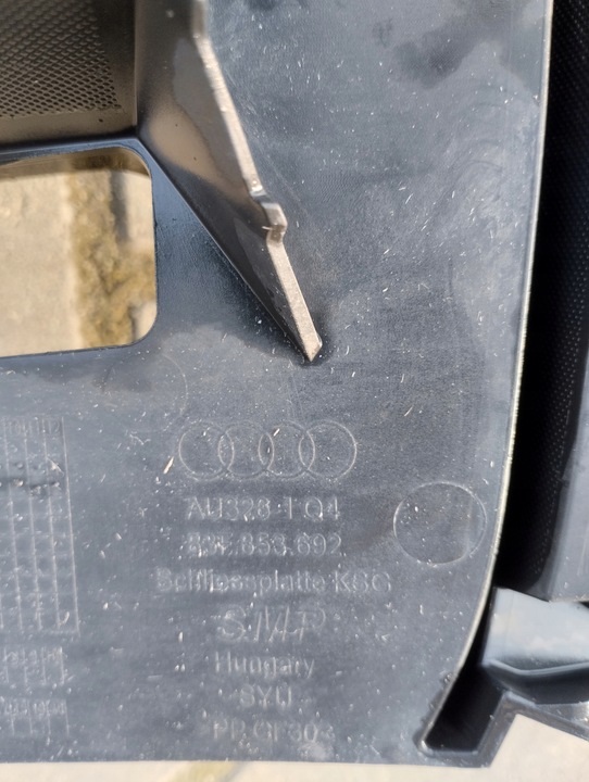 фото №13, Audi q3 ii sportback кріплення каркас решітка радіатор решітка 83f853692