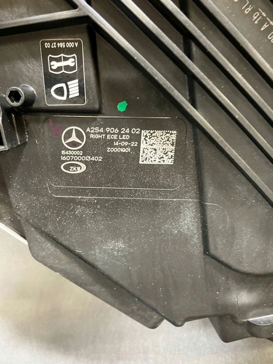 фото №8, Mercedes glc w254 x254 254 лампа лампи digital ліва права комплект нове !