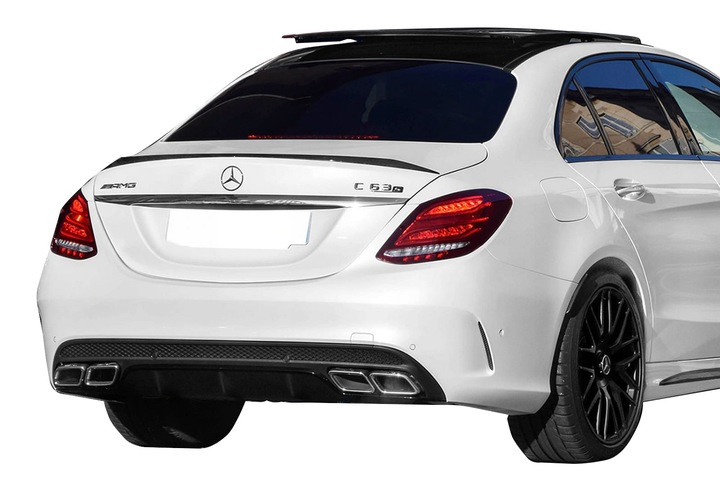 фото №9, Mercedes c-class w205 2014-19 спойлер крышки задней