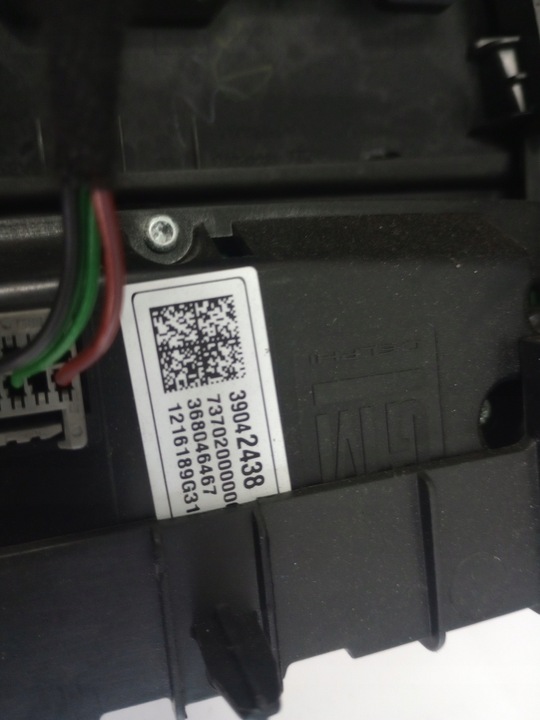 фото №10, Opel astra k панель кондиціонера тунель 39042438 39028745 529131017 європа