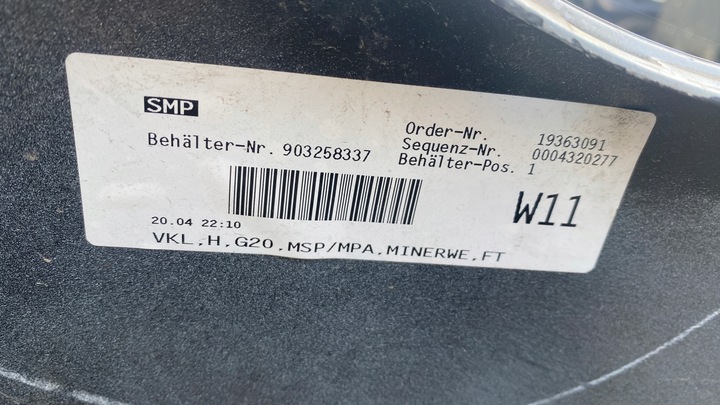 фото №8, Бампер зад задний m набор bmw 3 g20 340