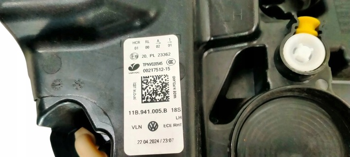 фото №8, Vw id.4 2020-лампа ліва передня повний led 11b941005b