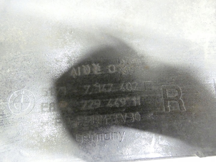 фото №10, Bmw 1 e87 планка пороговая правая накладка чёрный sapphire металлик 475/9