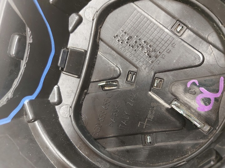 фото №12, Vw golf 7 vii 5g0 логотип решётка радиатора решётка