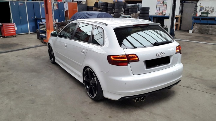 фото №6, Audi a3 5d sportback s-line спойлер спойлер підкладка