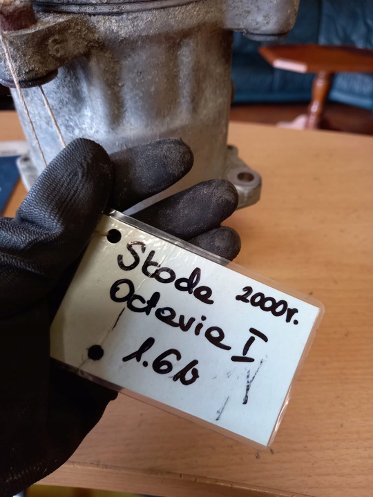 фото №6, Компресор насос кондиціонера компресор skoda octavia i vw 1j0820803a