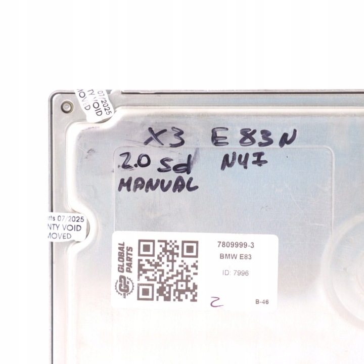 фото №10, Bmw x3 e83 lci 1.8sd 2.0sd n47 177hp компьютер двигателя ecu dde 7809999