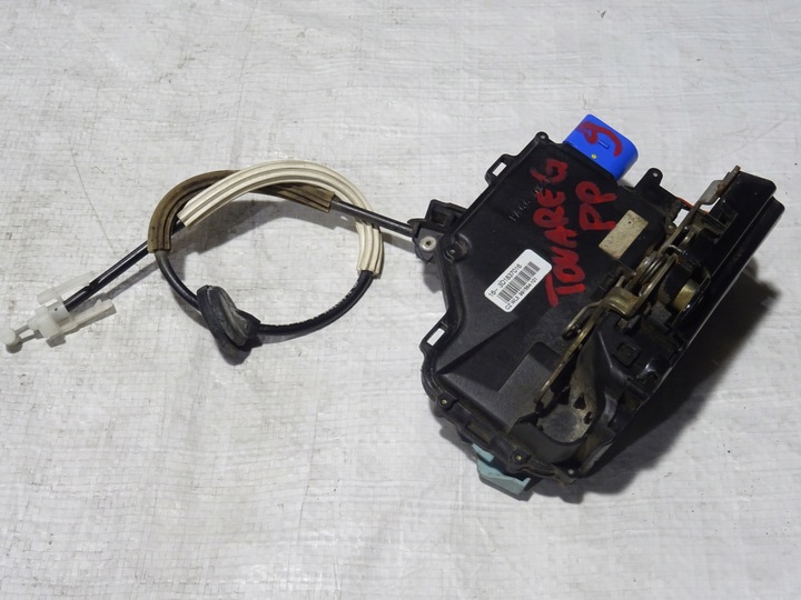 фото №1, Замок двері перед переднє праві vw touareg i 1 7l0 9 контактів 3d1837016