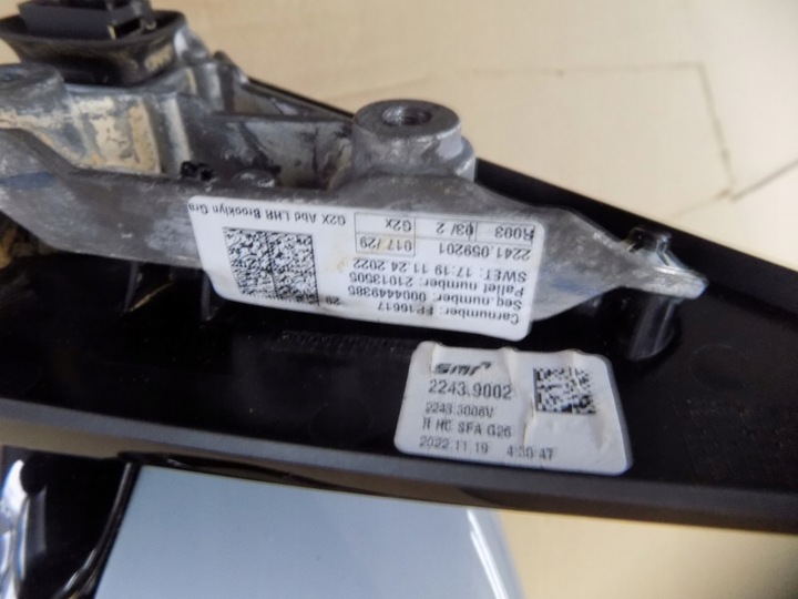 фото №8, Дзеркало передні праві bmw g26 5 pin тінь line 0ryginał 22439002