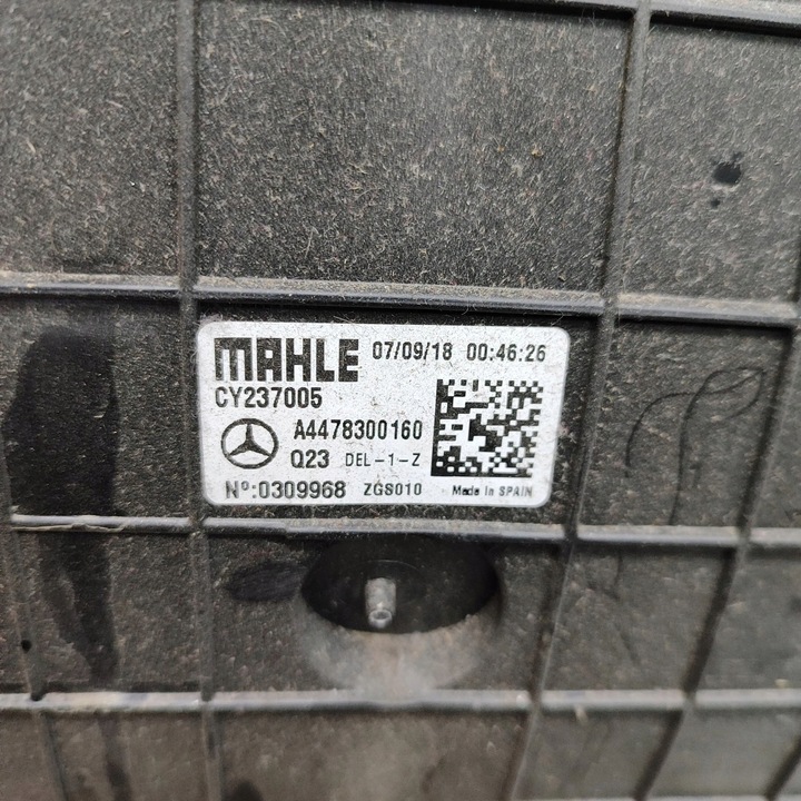 фото №6, Mercedes-benz vito viano w447 2018 обігрівач / комплект