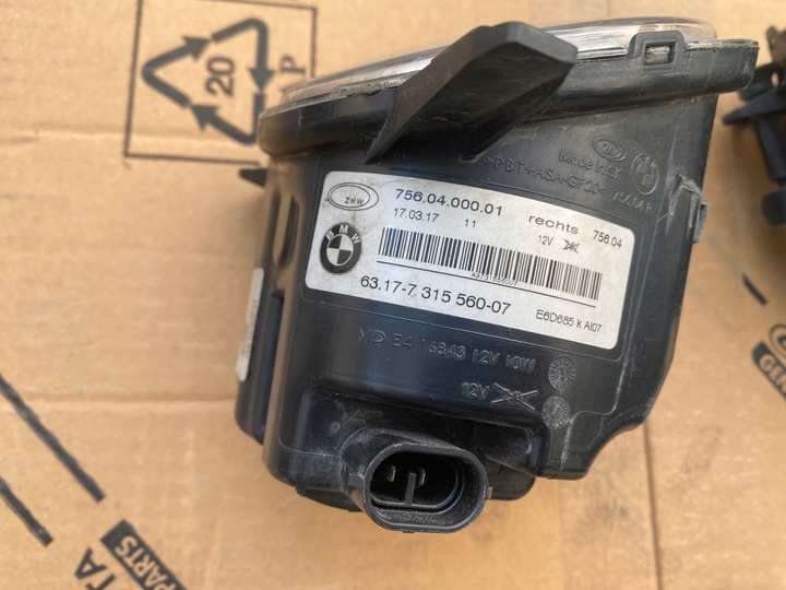 фото №6, Bmw 3 f30 f31 12-18 галоген правый lub левый