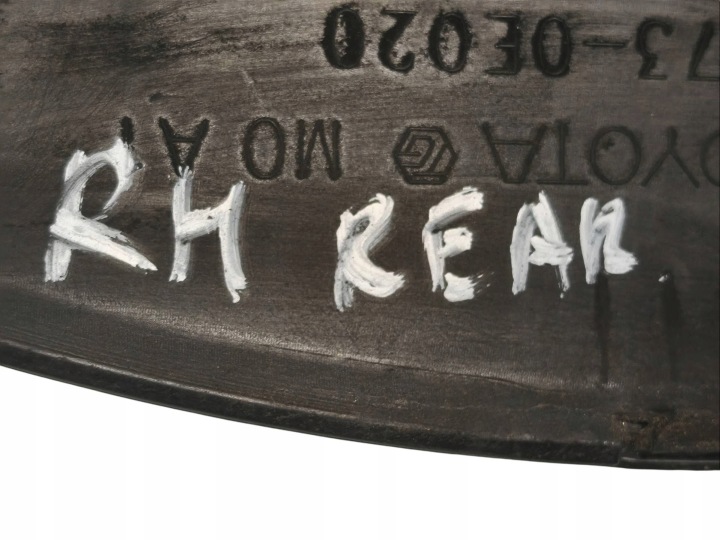фото №6, Накладка крыльев зад сторона правая toyota highlander xu50 758730e020