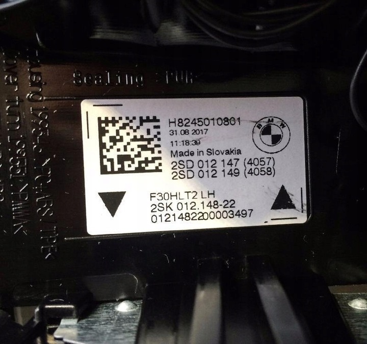 фото №13, Света задние bmw f30 f80 m3 оригинальный 63212450105