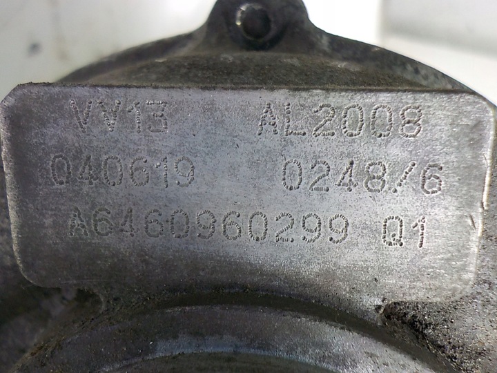 фото №7, Mercedes vito 2.2 cdi турбонагнетатель турбина a6460960299