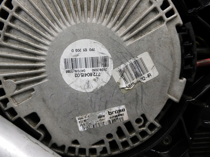 фото №10, Porsche cayenne 7p 3.6 pas переднє перед радіатор комплектний 7p0121201f