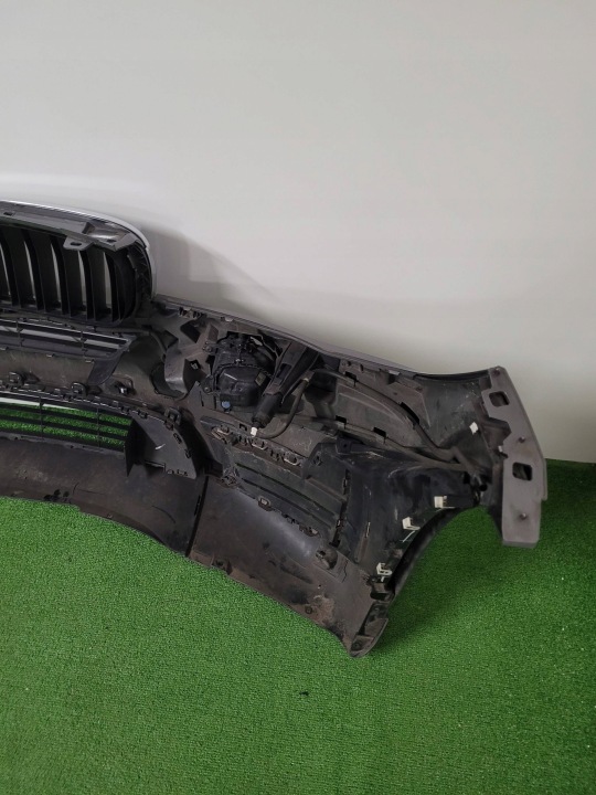 фото №15, Bmw x5 f15 бампер перед передній оригінал oem решітки радіатора галоген led омивачі pdc