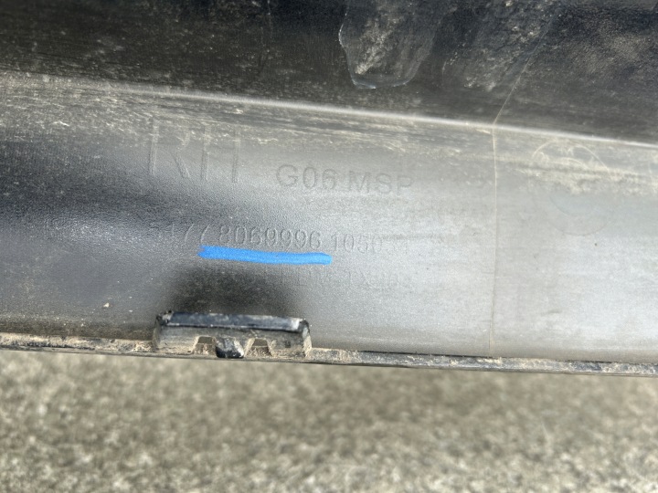 фото №8, Молдинг порогова права bmw x6 g06 8069996