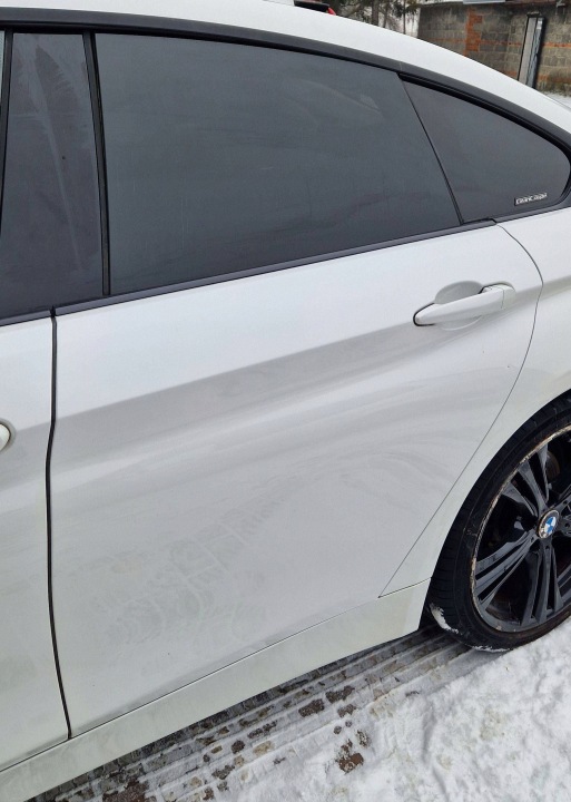 фото №9, Bmw 4 f36 gran купе 14-21 левые задние двери левые зад a96 минерально-белый