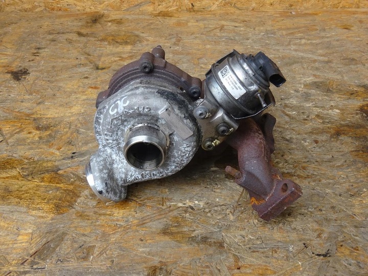 фото №9, Audi a4 b8 8k a5 8t 2.0 tdi cjc турбонагнетатель коллектор 03l145721a