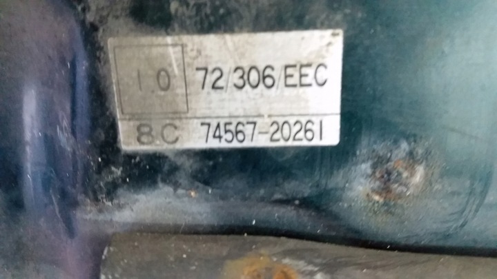 фото №16, Капот кришка двигуна toyota rav4 ii 00-06 код 6s3