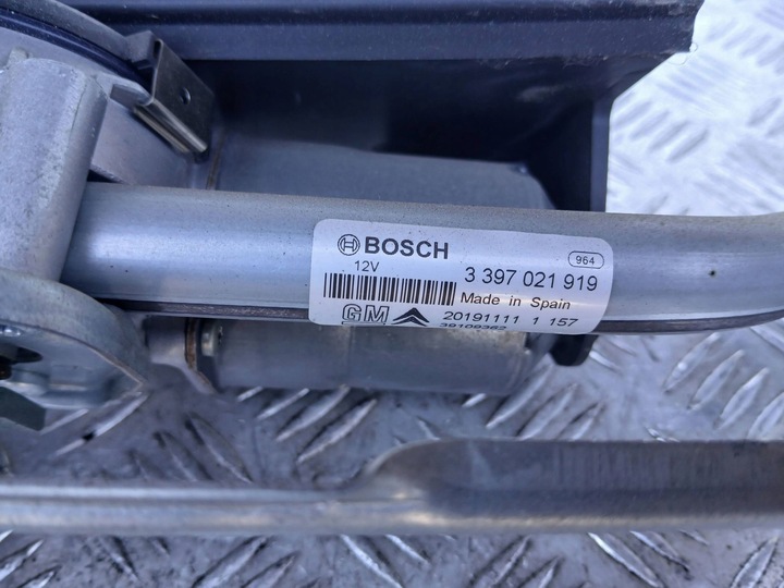 фото №5, Citroen c3 aircross механізм двигунчик двірник переднє 3397021919 19r