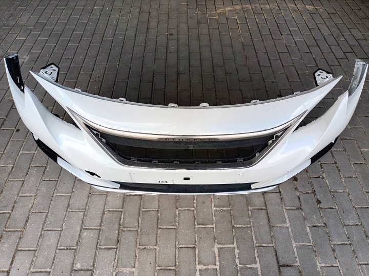фото №9, Peugeot 3008 ii / 5008 ii 2016 - 2020 полный led бампер перед передний