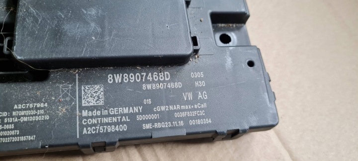 фото №7, S4 b9 8w a4 модуль интерфейс diagnostyczny сетки автобус 8w8907468d a5 8w s5