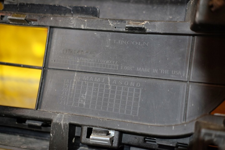 фото №14, Lincoln aviator 2020 2021 бампер перед хром usa