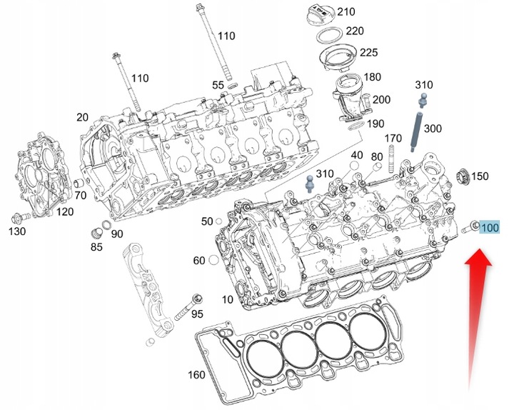 фото №3, Гвинт колектора впускного mercedes a0019905722