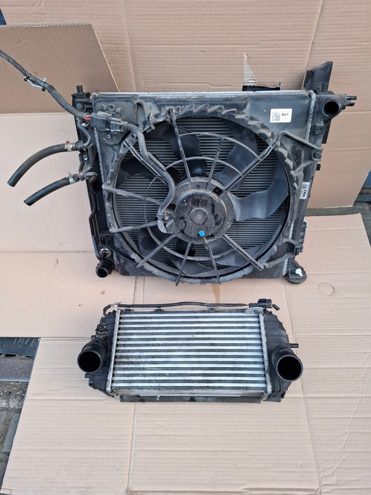 фото №1, Комплект радиатор crdi kia sportage iv 4 ql tucson tl 2015-2021