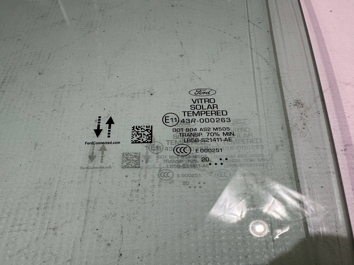 фото №7, Стекло передняя дверь перед боковая левая ford explorer 2020+