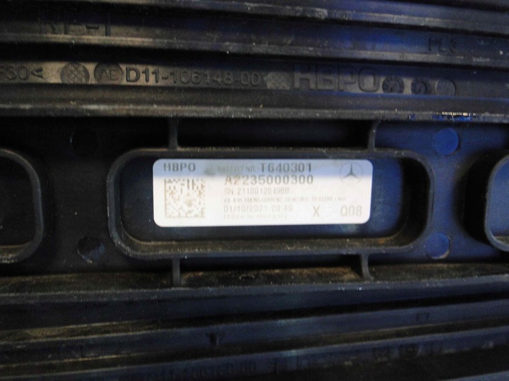 фото №10, Mercedes c w206 206 жалюзи руль воздуха