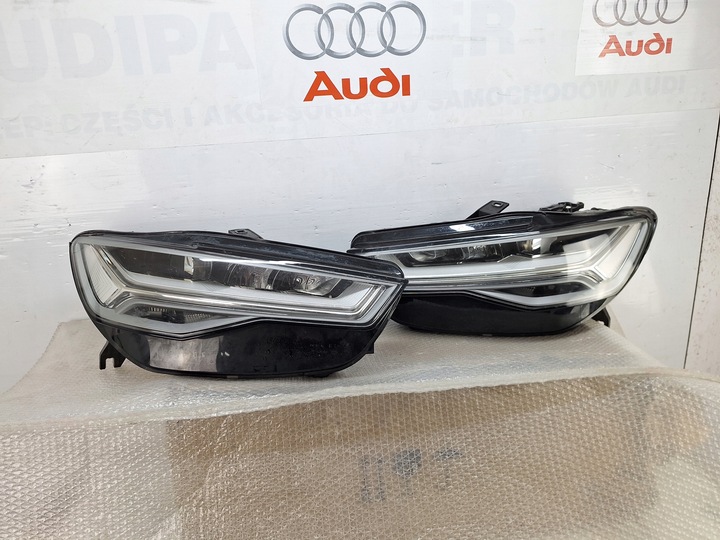фото №1, Фара полный led audi a6 c7 рестайлинг 4g 4g0 2014-2019 оригинальный номер оригинал