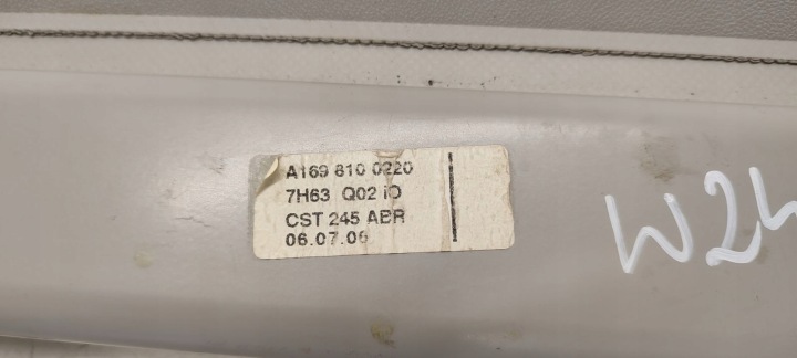 фото №6, Ролета багажника mercedes w245 b-klasa 2,0 cdi