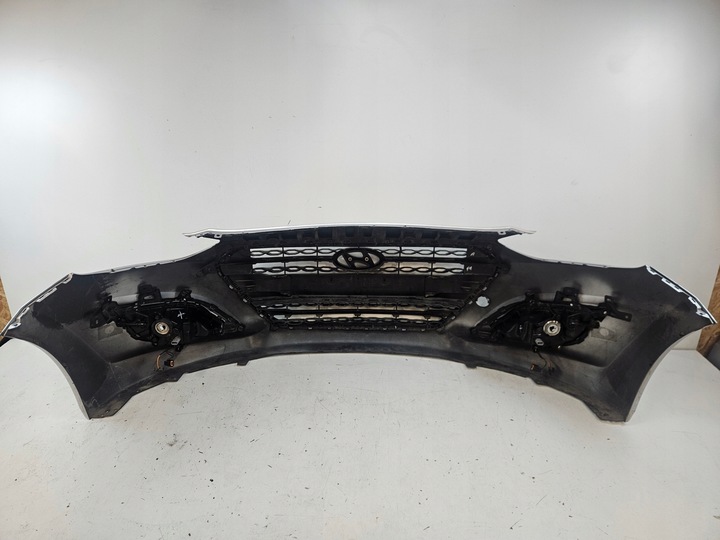 фото №10, Hyundai i30 ii 2 рестайлінг 14- бампер переднє перед галоген решітка 86511-a6000