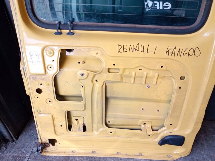 фото №11, Двері лівий зад renault kangoo i жовті