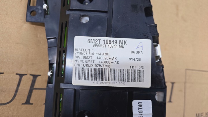фото №15, Ford mondeo mk4 s-max mk1 galaxy mk2 mk3 спідометр  дисплей 2007 r. дизель