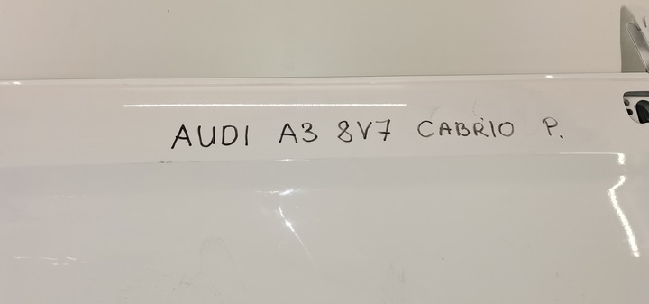 фото №10, Audi a3 8v 12-20 cabrio дверь правые передние перед