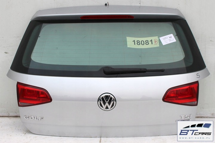 фото №5, Vw golf vii 7 зад бампер задній + кришка багажника + лампи лампа 8e la7w s