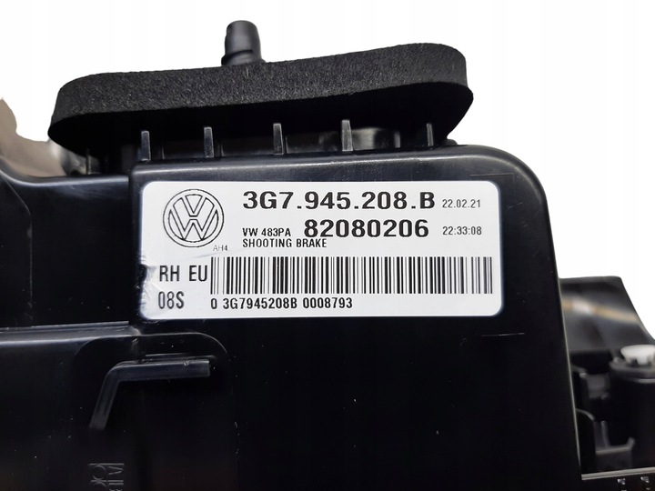 фото №16, Vw arteon 2017+ комплект лампа 3g8945308s 3g8945307s 3g7945207b 3g7945208b