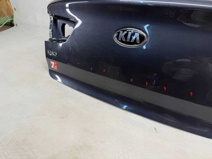 фото №10, Kia rio 3 iii sedan кришка багажника зад задня