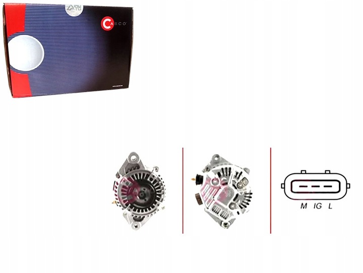 фото №1, Генератор 12v 90a ina casco